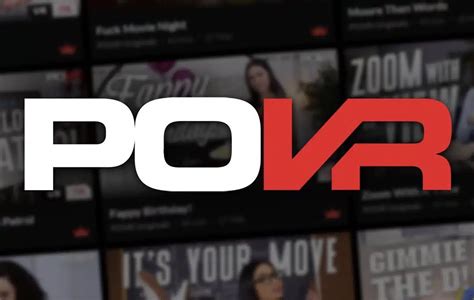 The best porn sites in the adult entertainment industry. . Povr review
